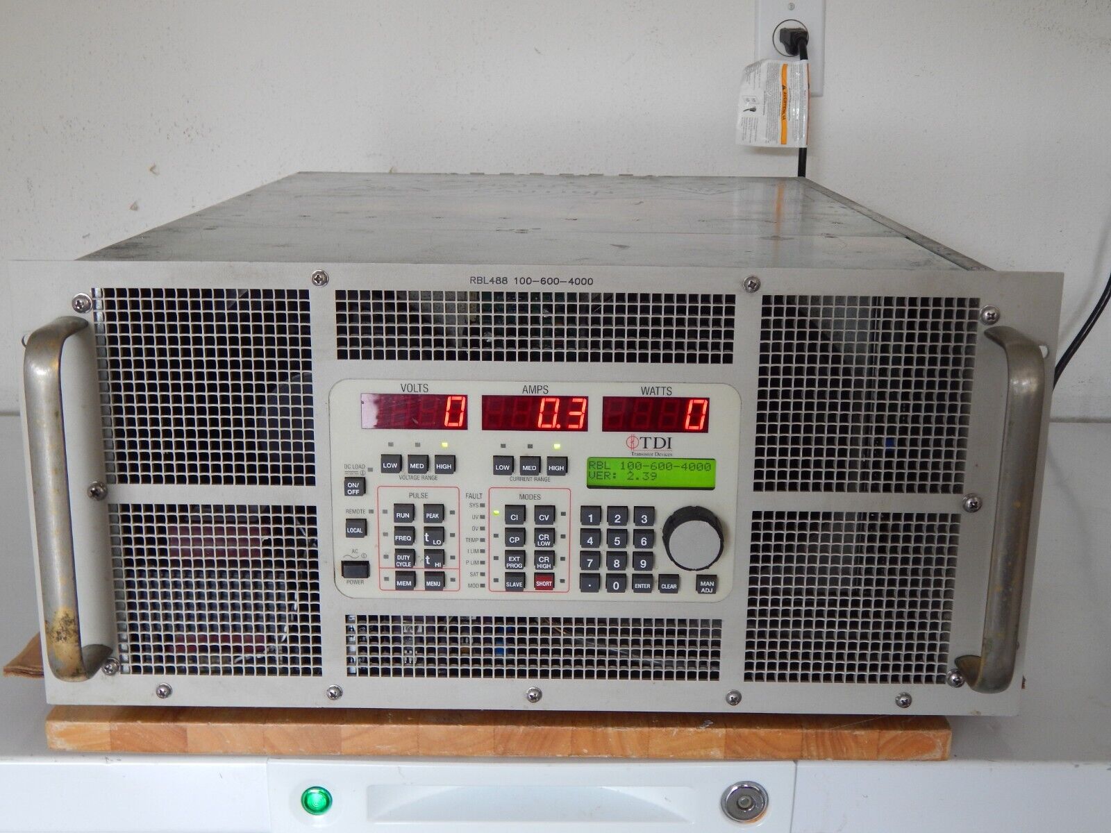 RBL488 100-600-4000 Electronic Load 100V 600A 4000W (5 In Stock) RBL488 100-600-4000 Electronic Load 100V 600A 4000W (5 In Stock)